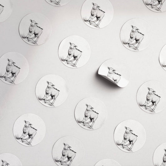 The Holy Lamb-Sticker