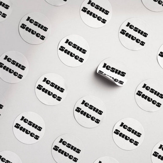 Jesus Saves Sticker